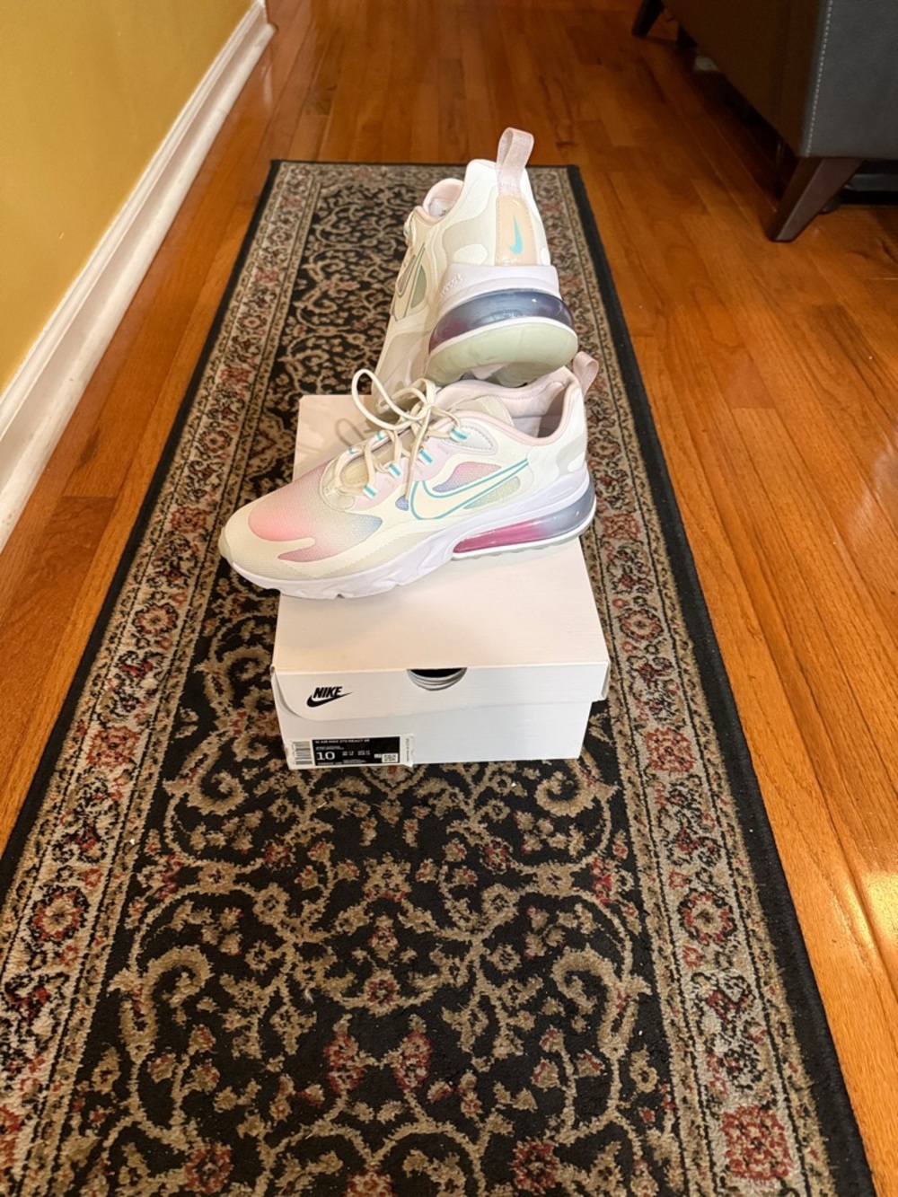 Nike Pastel Gradient Air Max Sneakers in Pink, Mint, Lavender